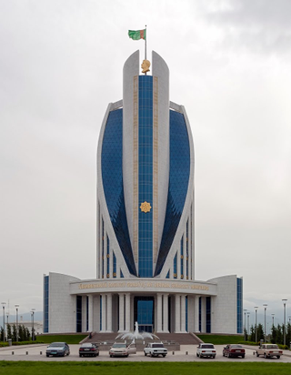 Illustration for article titled Turkmenistan's Astonishing Attempt To Build A City Of The Future